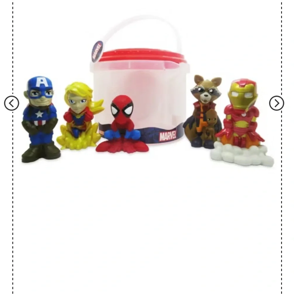 Disney Marvel Avengers 6pc Bath Toy Set